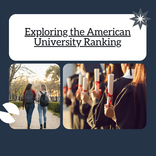 Exploring the American University Ranking