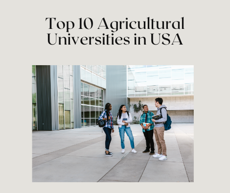 Top 10 Agricultural Universities in USA​